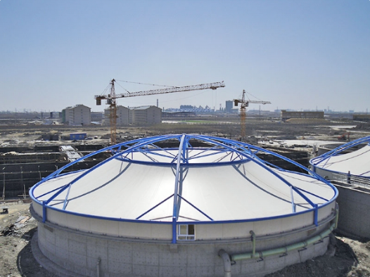 延安市污水池加盖膜结构建造 - 价格